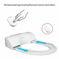 Assento sanitário descartável com aquecimento automático